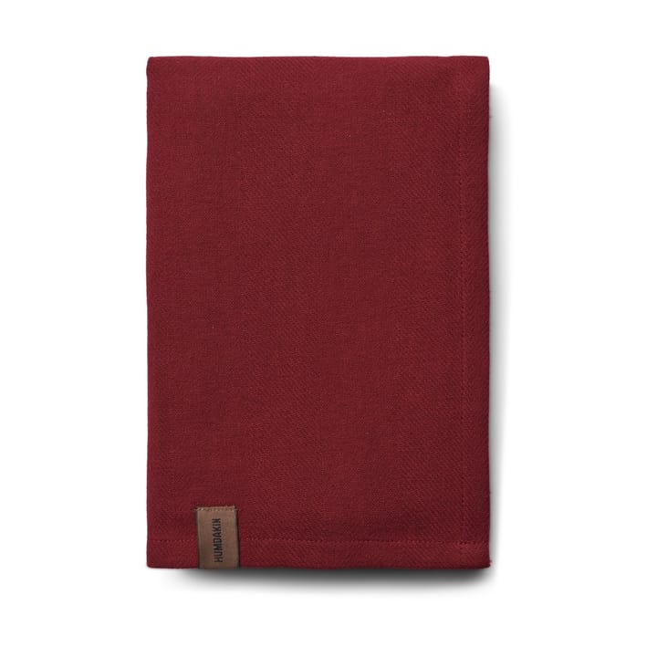 Humdakin ekologisk kökshandduk 45x70 cm 2-pack, Maroon Humdakin