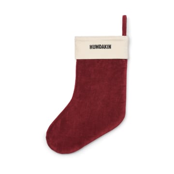 Humdakin Humdakin julstrumpa velvet Maroon