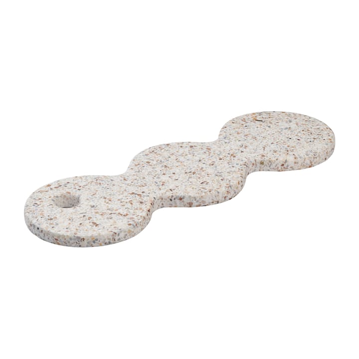 Humdakin Terrazzo bricka 40 cm, Red/Beige Humdakin