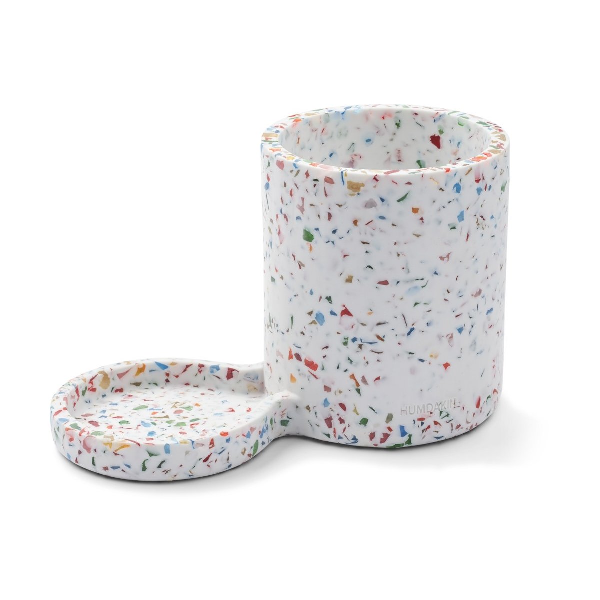 Humdakin Humdakin Terrazzo diskbänksorganiserare Rainbow