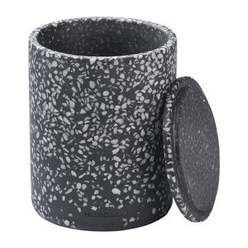 Humdakin Terrazzo vas med lock Ø13 cm - Black - Humdakin