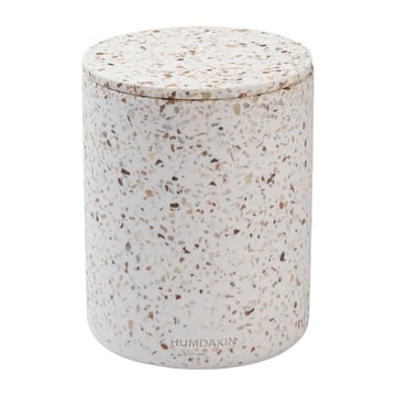 Humdakin Humdakin Terrazzo vas med lock Ø13 cm Red/Beige