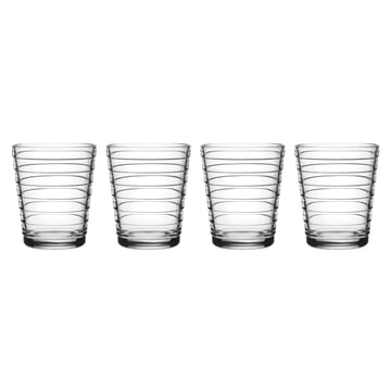 Iittala Aino Aalto dricksglas 4-pack 22 cl Klar