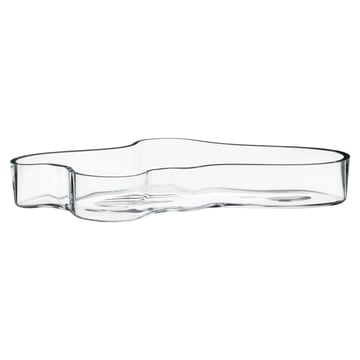 Iittala Alvar Aalto skål 50×380 mm Klar