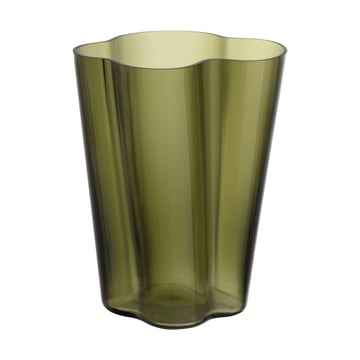 Iittala Alvar Aalto vas mossgrön 270 mm