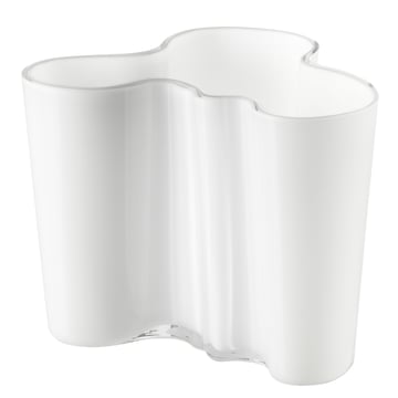 Iittala Alvar Aalto vas opal (vit) 120 mm