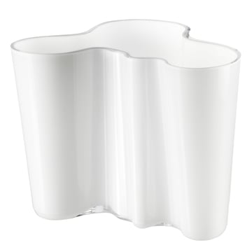 Iittala Alvar Aalto vas opal (vit) 160 mm