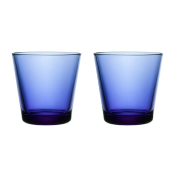 Iittala Kartio dricksglas 21 cl 2-pack Ultramarinblå