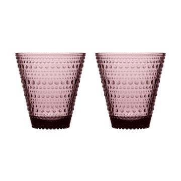 Iittala Kastehelmi glas 30 cl 2-pack Ljung