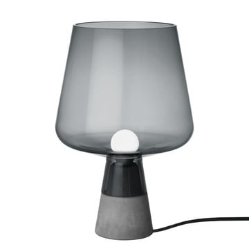 Iittala Leimu bordslampa 300×200 mm grå