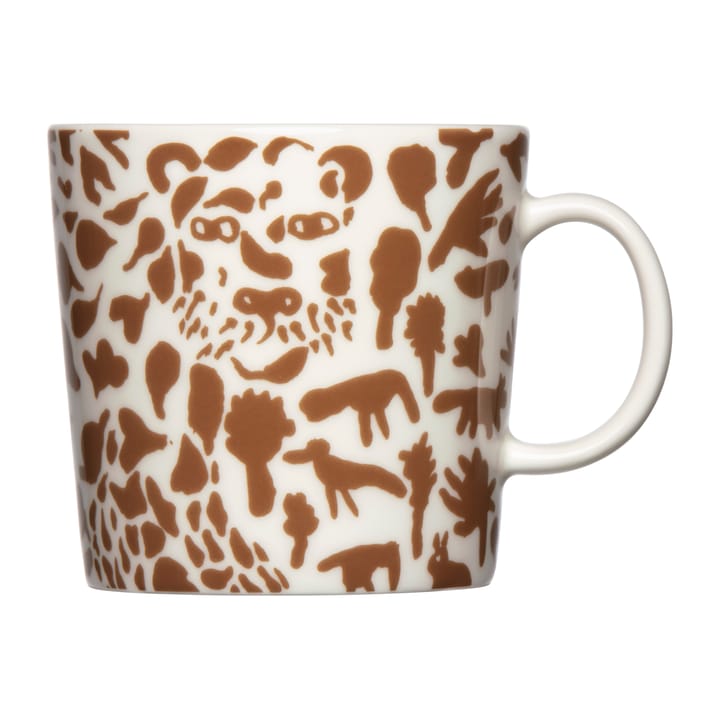 Oiva Toikka Cheetah mugg 40 cl, Brun Iittala