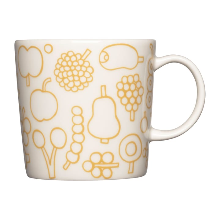 Oiva Toikka Frutta mugg 30 cl, Gul Iittala