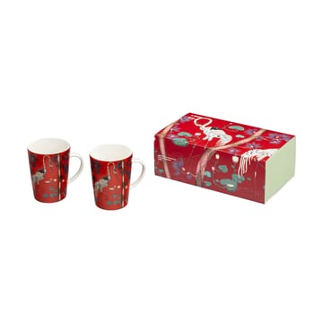 Taika mugg 40 cl 15-årsjubileum 2-pack - Röd - Iittala