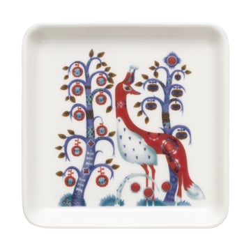 Iittala Taika tallrik 12×12 cm Vit