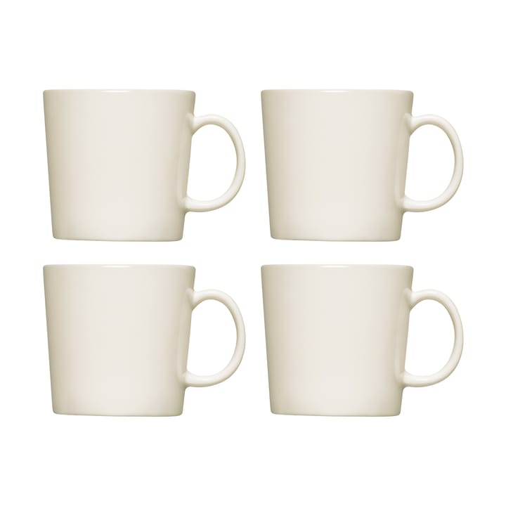 Teema mugg 30 cl 4-pack - Vit - Iittala