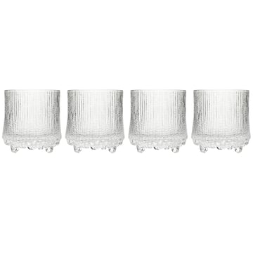 Iittala Ultima Thule On the rocks glas 4-pack Klar