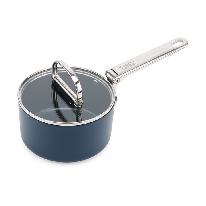 Space non stick kastrull med lock Ø15 cm - Blå - Joseph Joseph