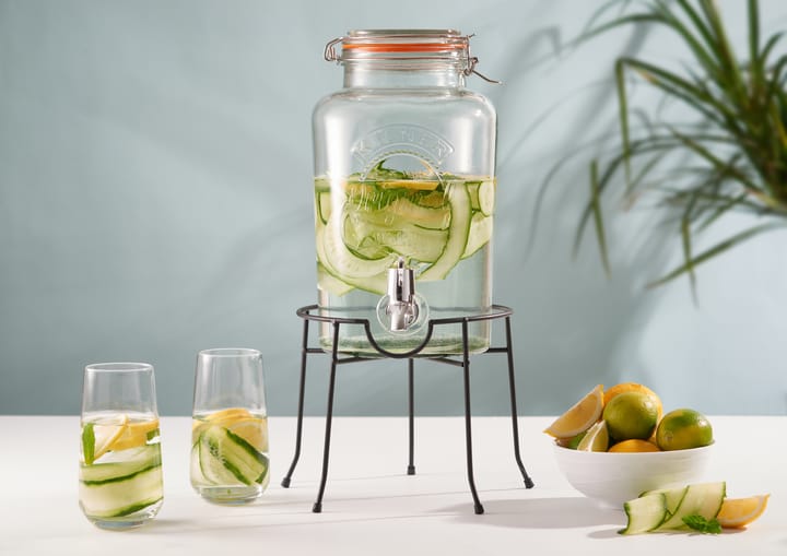 Kilner glasbehållare med tappkran 5 l, Transparent Kilner