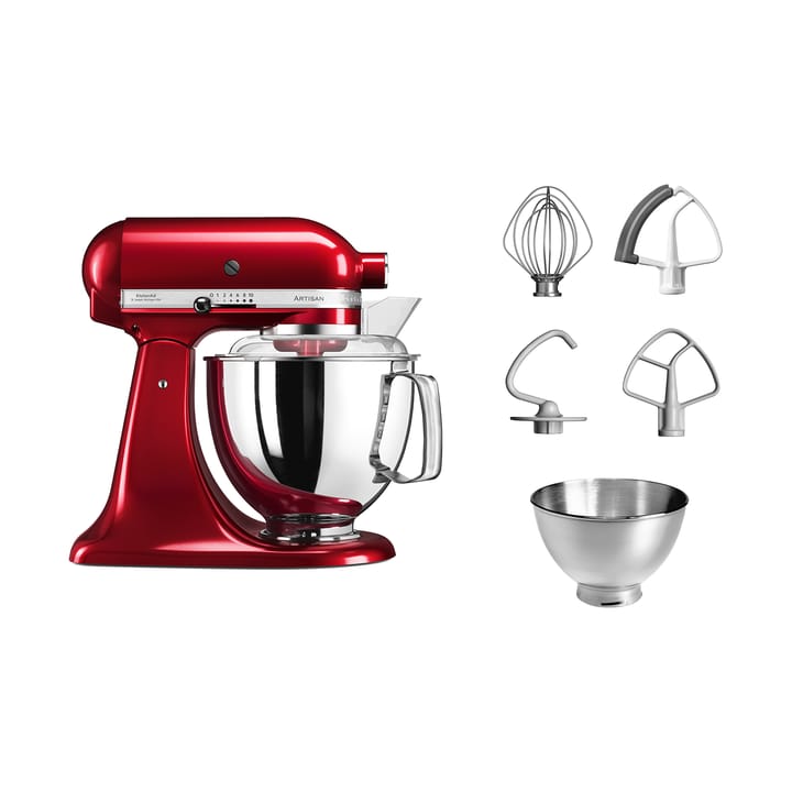 Artisan 5KSM175 köksmaskin med extra tillbehör 4,8 L, Candy apple KitchenAid