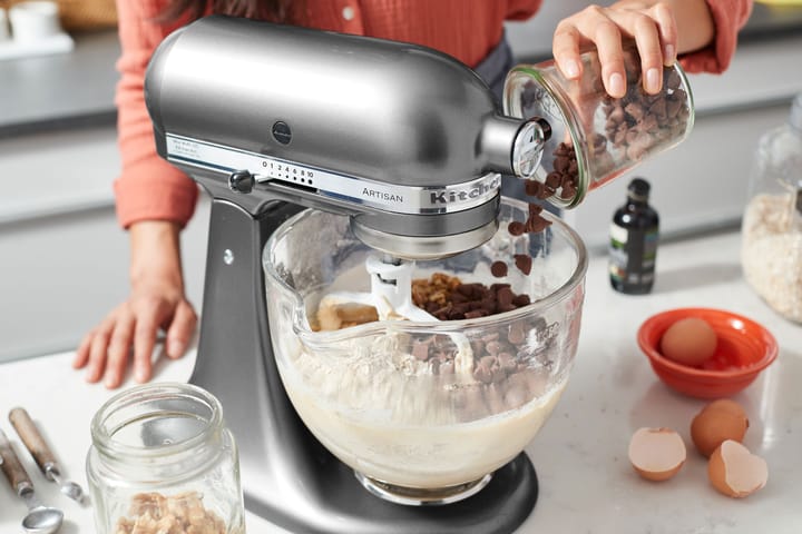 Artisan 5KSM175 köksmaskin med extra tillbehör 4,8 L, Contour silver KitchenAid