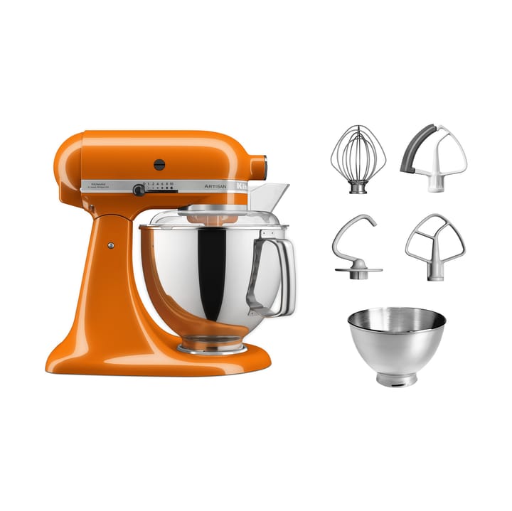 Artisan 5KSM175 köksmaskin med extra tillbehör 4,8 L, Honey KitchenAid