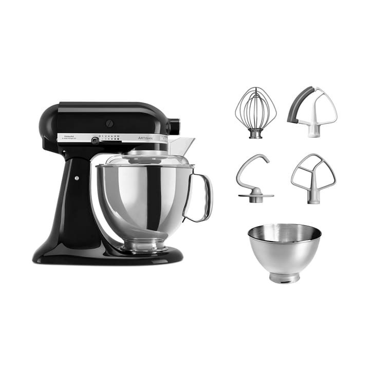 Artisan 5KSM175 köksmaskin med extra tillbehör 4,8 L, Onyx black KitchenAid