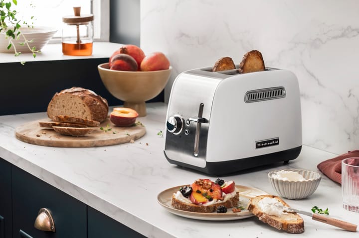 Classic brödrost 2 skivor, White KitchenAid