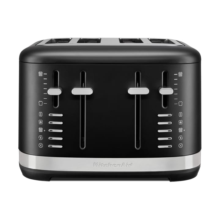 KitchenAid brödrost 4 skivor - Black matte - KitchenAid