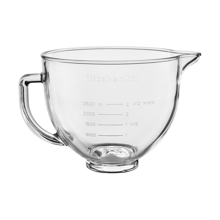 KitchenAid glasskål med lock 4,7 L - Klar - KitchenAid