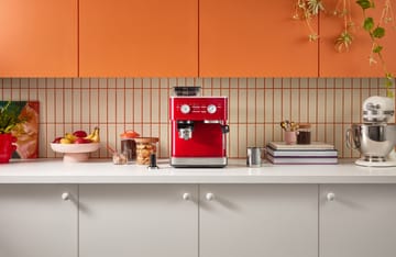 KitchenAid halvautomatisk espressomaskin med kvarn - Candy apple - KitchenAid