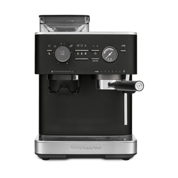 KitchenAid KitchenAid halvautomatisk espressomaskin med kvarn Cast iron black