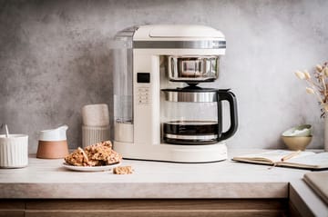 KitchenAid kaffebryggare 12 koppar 1,7 L - Almond cream - KitchenAid