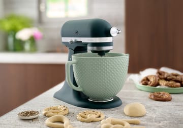 KitchenAid keramikskål med handtag 4,7 L - Dew drop - KitchenAid