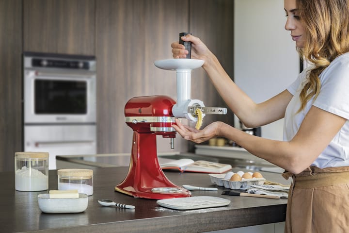 KitchenAid köttkvarn och kakpress till köksmaskin, White KitchenAid