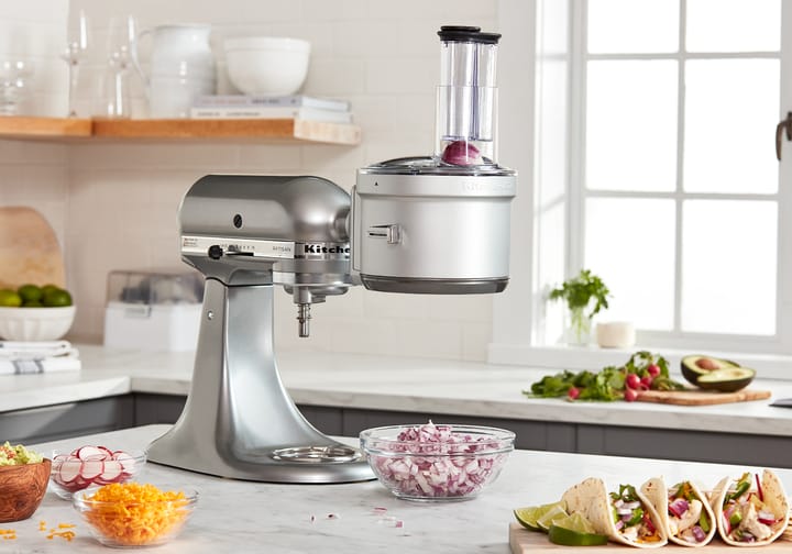 KitchenAid matberedare till köksmaskin, Stainless steel KitchenAid