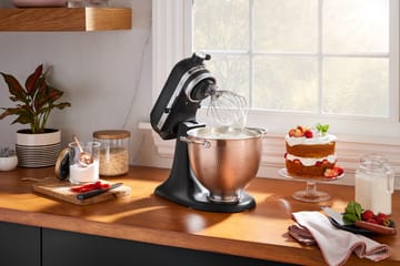 KitchenAid skål dubbla handtag 4,7 L - Hammered copper - KitchenAid