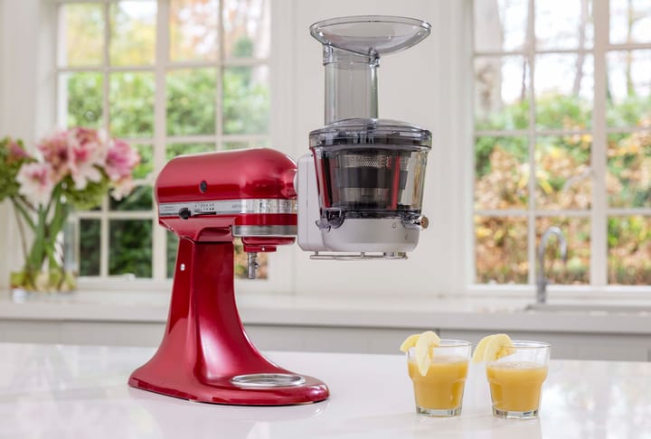 KitchenAid slowjuicer till köksmaskin, Silver KitchenAid