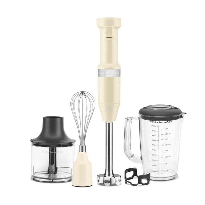 KitchenAid stavmixer set, Almond cream KitchenAid