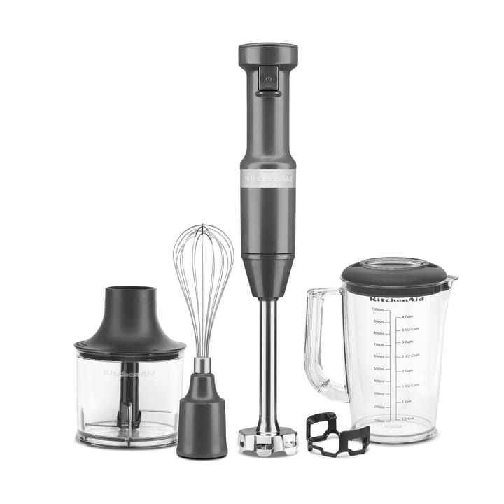 KitchenAid stavmixer set, Dark grey KitchenAid