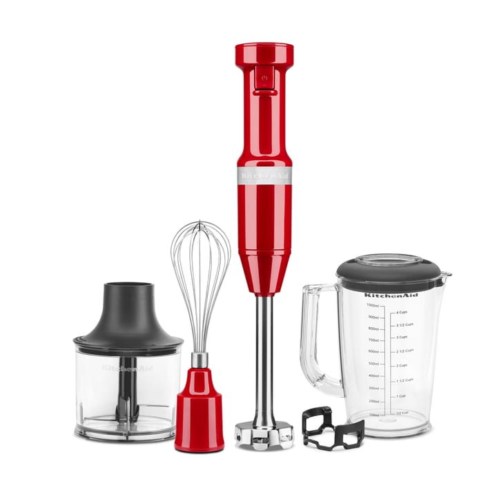 KitchenAid stavmixer set - Empire red - KitchenAid