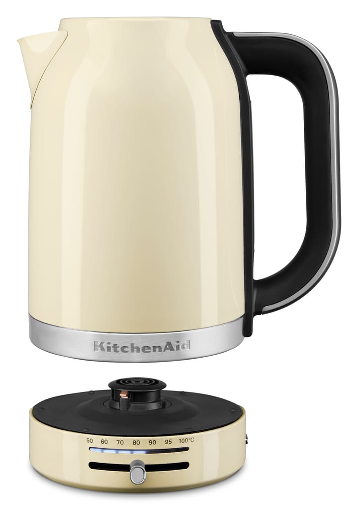 KitchenAid vattenkokare med temperaturkontroll 1,7 L, Almond cream KitchenAid