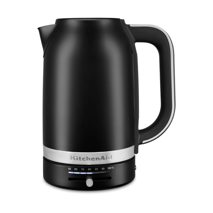 KitchenAid vattenkokare med temperaturkontroll 1,7 L, Black matte KitchenAid