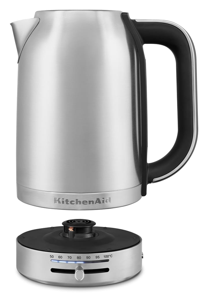 KitchenAid vattenkokare med temperaturkontroll 1,7 L, Stainless steel KitchenAid