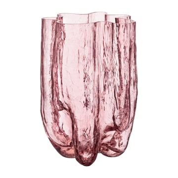 Kosta Boda Crackle vas 37 cm Rosa