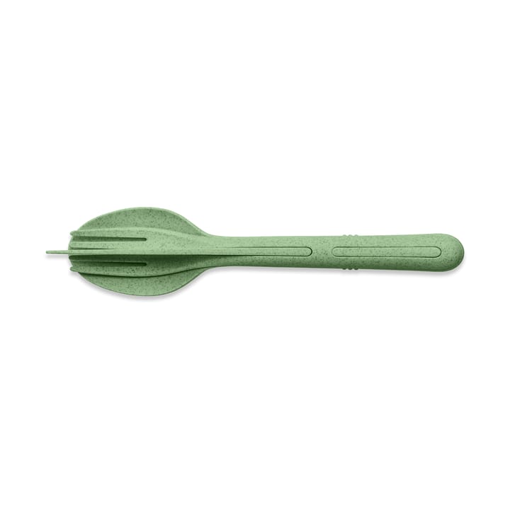 Klikk bestickset 3 delar, Nature leaf green Koziol