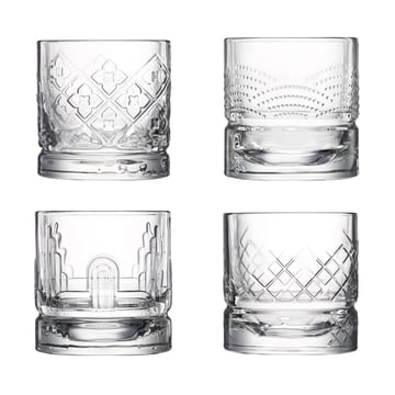 La Rochère Dandy whiskyglas 4 delar Klar