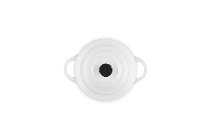 Le Creuset minigryta 10 cm, White Le Creuset