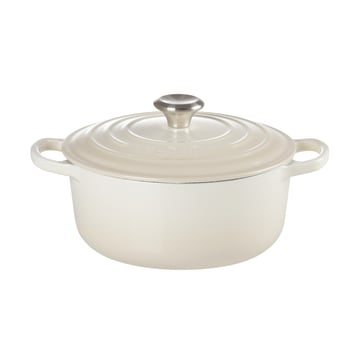 Le Creuset Le Creuset rund gryta 3,3 l Meringue