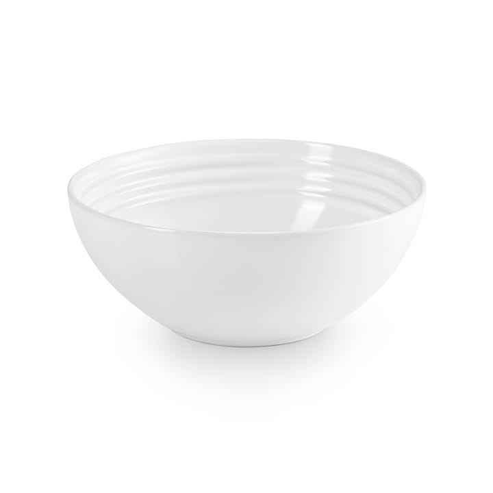 Le Creuset Signature djup tallrik 16 cm, White Le Creuset