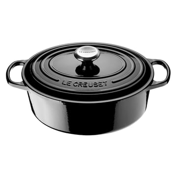 Le Creuset Le Creuset Signature oval gryta 4,1 l Black